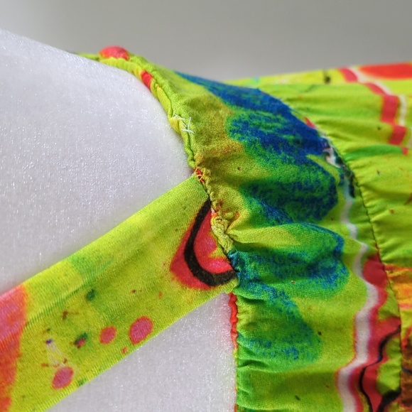 Virna Drò Graffiti Print Sleeveless Dress - Picture 13 of 14